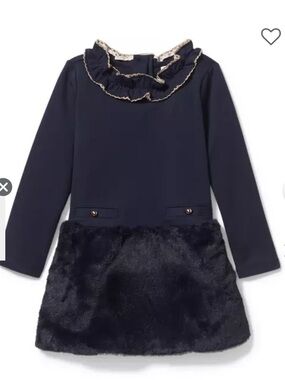 janie and jack blue velvet dress | Dresses | Janie And Jack Sweetheart category_class:Dresses Size:Small (0/2) Farm Rio Maira Floral Bows make any occasion